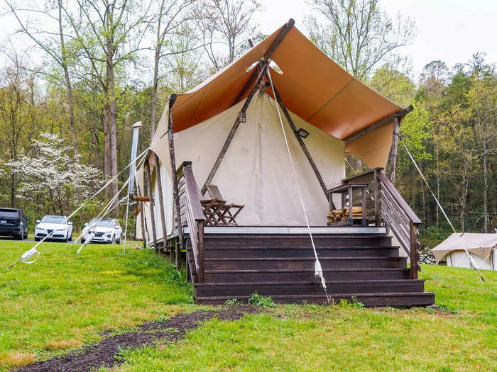 I slept in a $520-a-night "stargazer" tent. Six months later, I