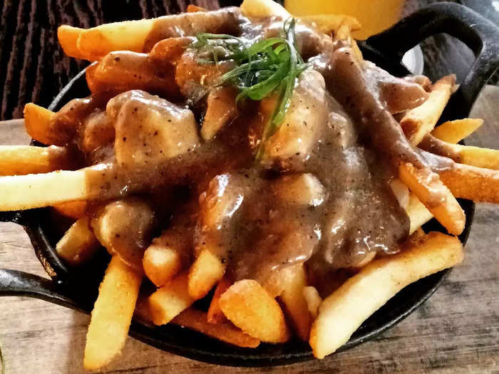 Poutine is incredible, but with the large portions, it