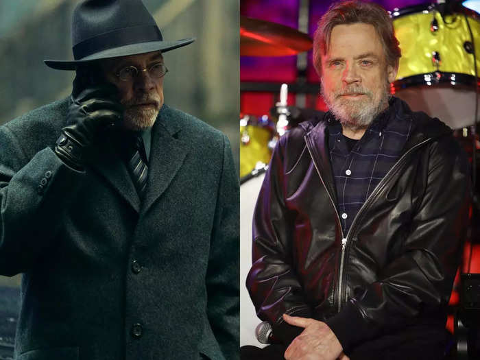 Mark Hamill plays the Usher family lawyer, Arthur Pym. 