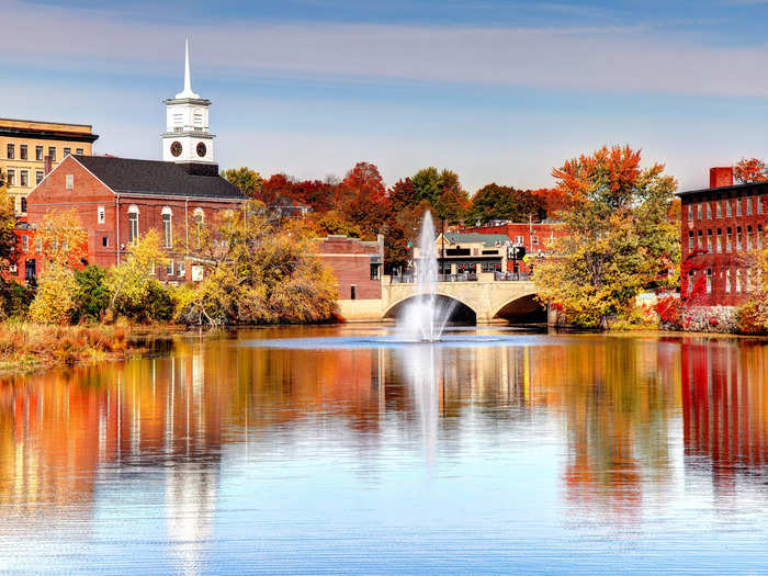 1. Nashua, New Hampshire