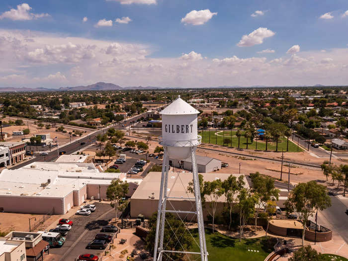 4. Gilbert, Arizona