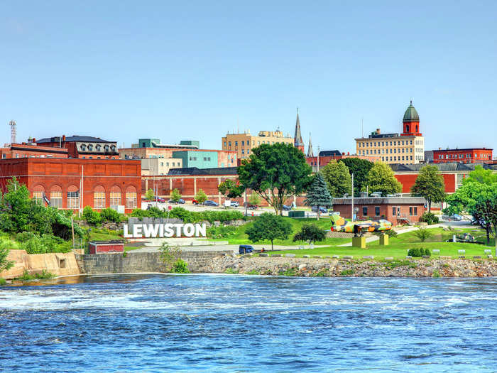 13. Lewiston, Maine