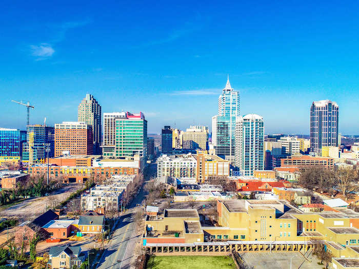 18. Raleigh, North Carolina