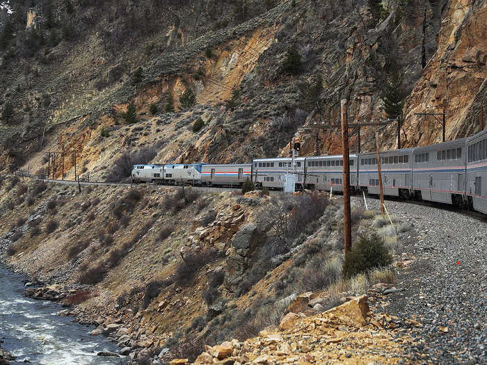 The California Zephyr offers a long-haul look at fall.