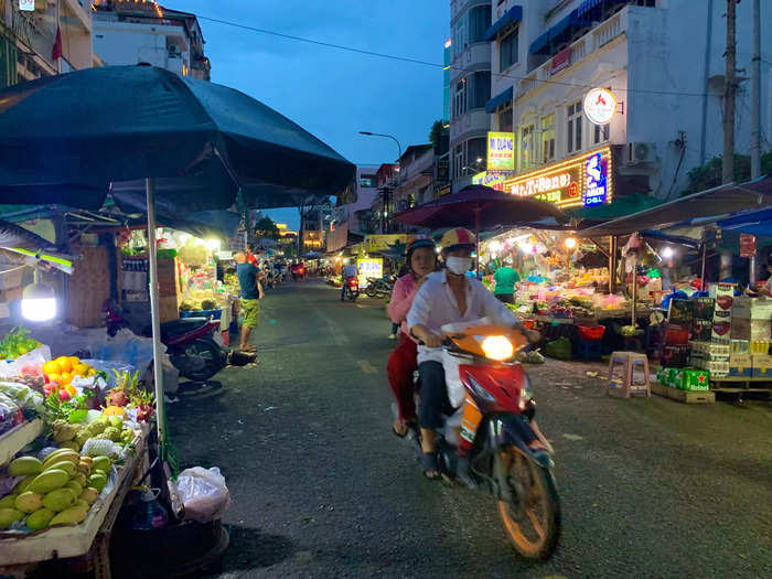 I made my way to Pot Au Phở, tucked away in a market in central Ho Chi Minh City.