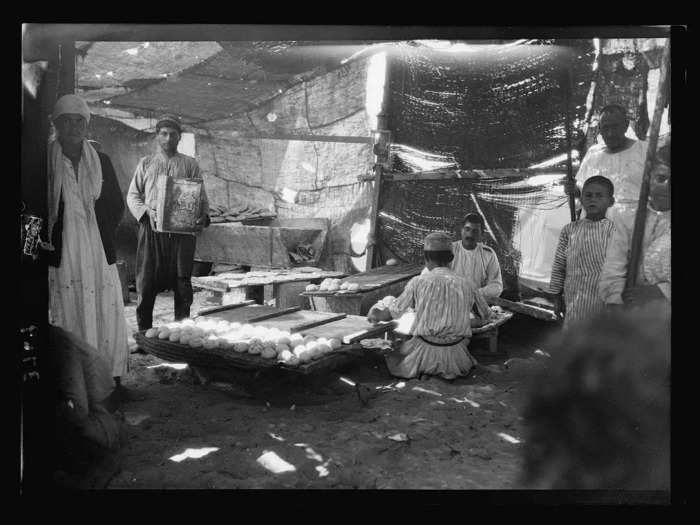 Locals ran food markets and bakeries.