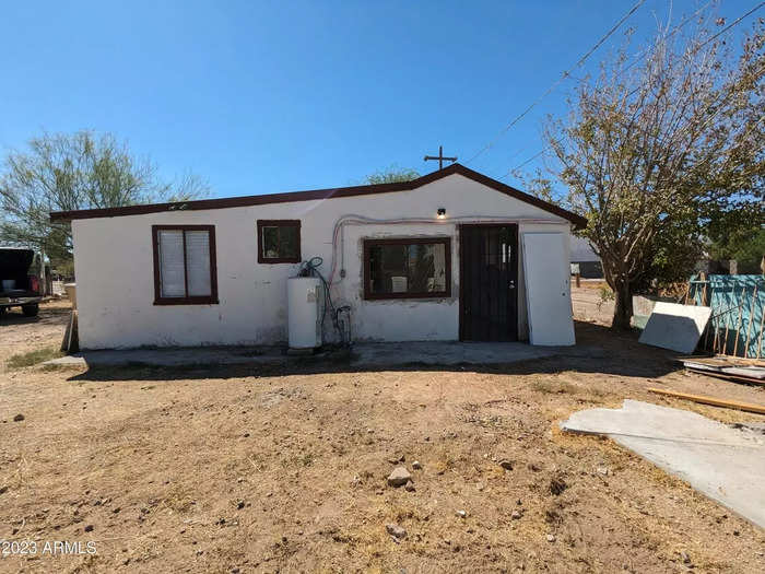 The Buckeye listing comes with a relatively raw yard, but it