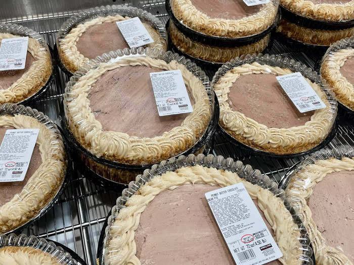 I was thrilled to see the popular peanut-butter chocolate pie in stock.