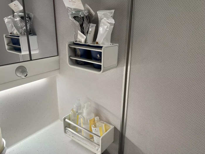 In addition to seat comforts and tasty food, the five-star airlines even offer luxuries in the lavatories.