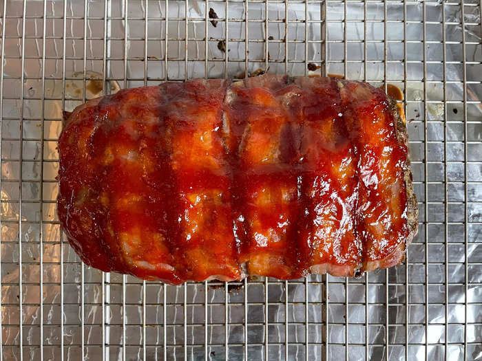 Using the cooling rack prevented a buildup of grease.