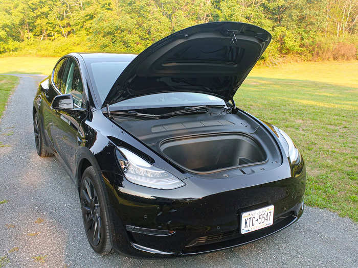 6. Tesla Model Y: 4.1 cubic feet