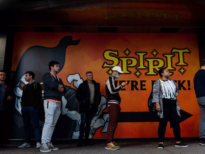 Spirit Halloween stores are pop-ups that take over existing empty storefronts. There are 1,450 across the US, with some locations opening as early as July. The one I visited, one of three in Manhattan, opened more recently.