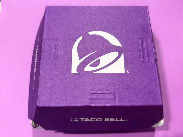 As I was presented with a purple box, Pluskalowski explained that Taco Bell decided to develop more chicken items due to consumer demand.