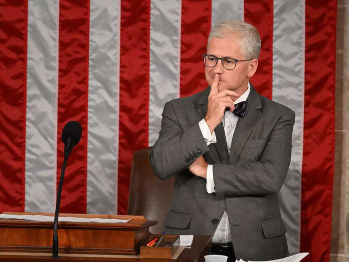Rep. Patrick McHenry, a McCarthy ally and the current speaker pro tempore, presided over the vote