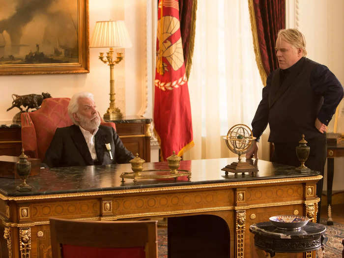 The green room served as President Snow