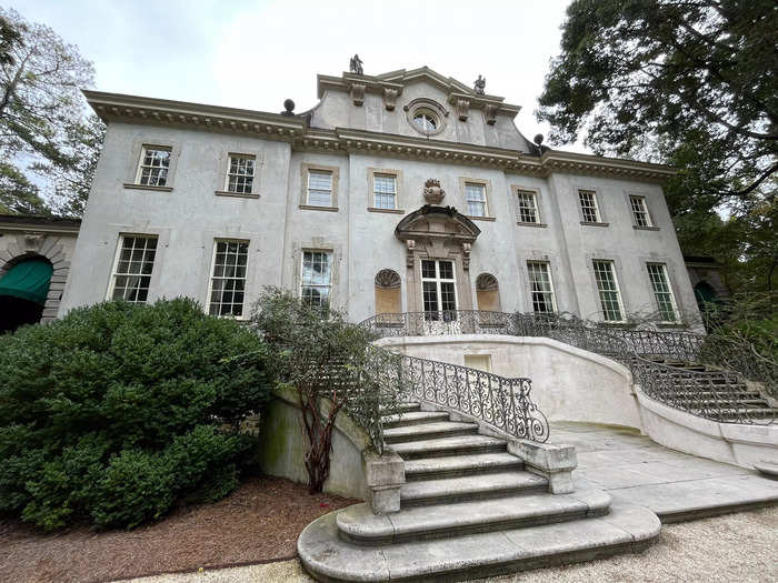 The 13,000-square-foot Swan House was built in 1928 in Atlanta, Georgia, as a retirement home for Edward and Emily Inman.