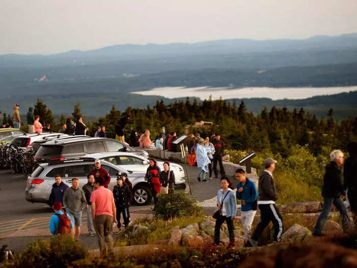 The other biggest attraction in Acadia is Cadillac Mountain, but I couldn