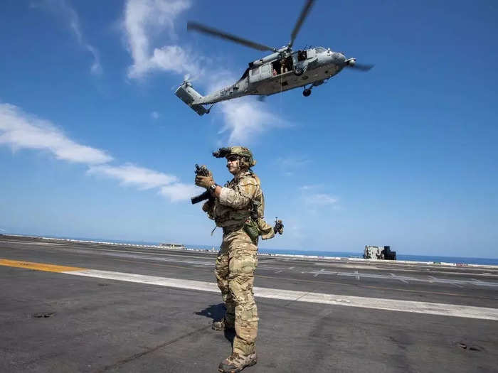 Hoisting exercises help soldiers learn helicopter rescue procedures.  