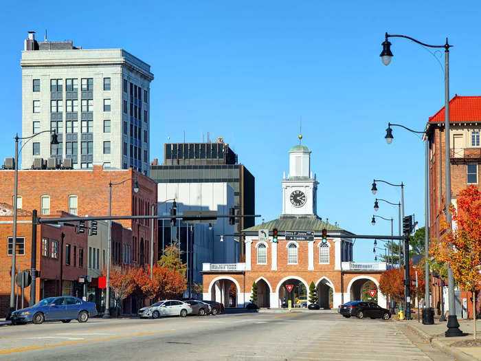 2. Fayetteville, North Carolina