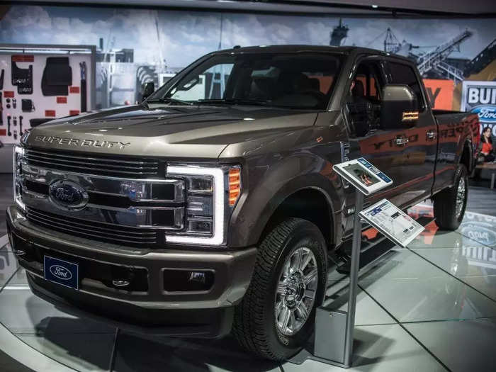 13. Ford F-350 SuperCrew 4WD