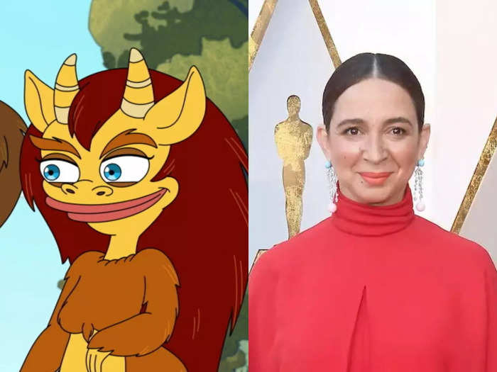 Maya Rudolph plays the Hormone Monstress Connie LaCienega.