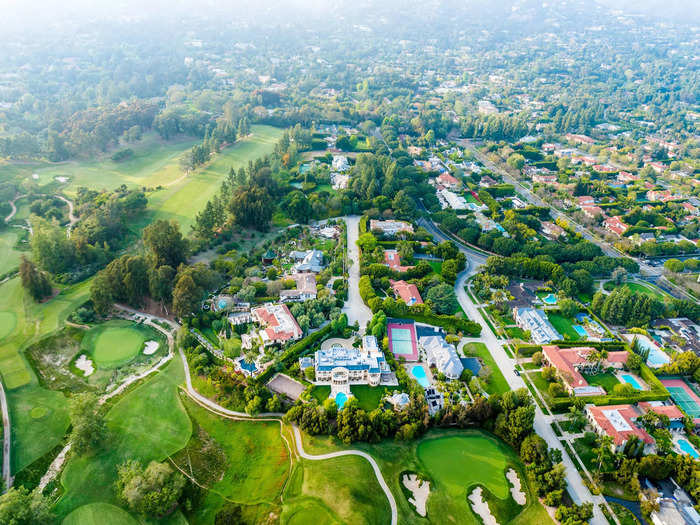 The couple bought a $24 million mansion in Bel Air, California.