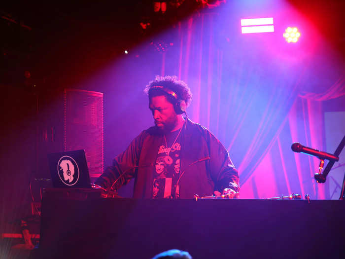 Before The Rolling Stones took to the stage, Questlove also performed a DJ set at the event.