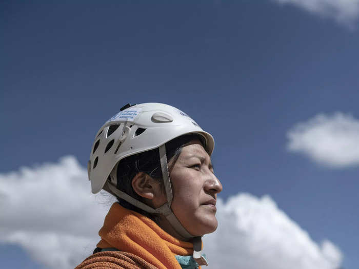 "The first time I climbed, I felt like I was flying," Ana Lía Gonzales told UN Women.