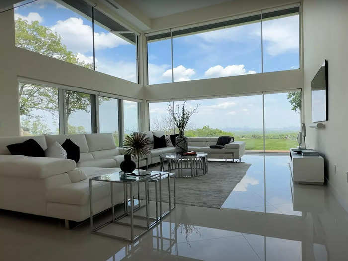 But Rehman loved the floor-to-ceiling windows throughout the home.