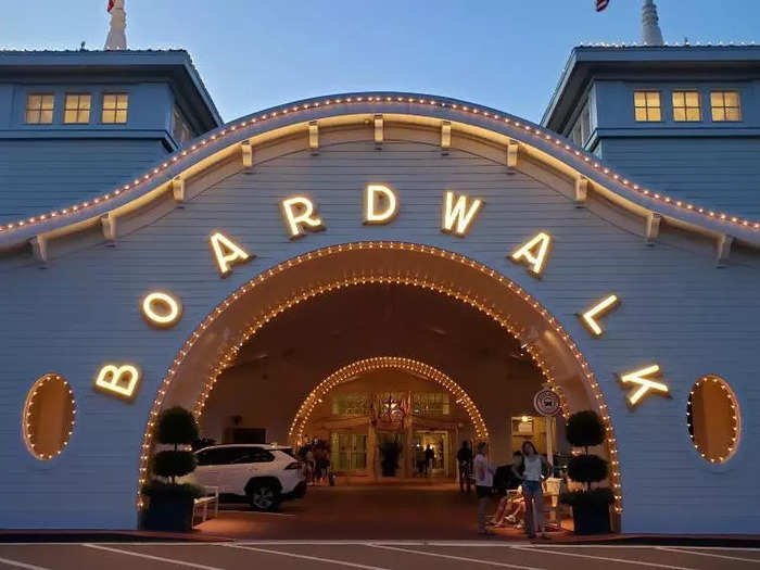 The BoardWalk Inn transports guests back in time.