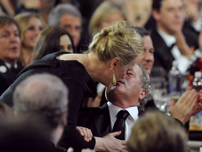 Streep thanked her husband when she accepted an Academy Award in 2012 for her role in "The Iron Lady."
