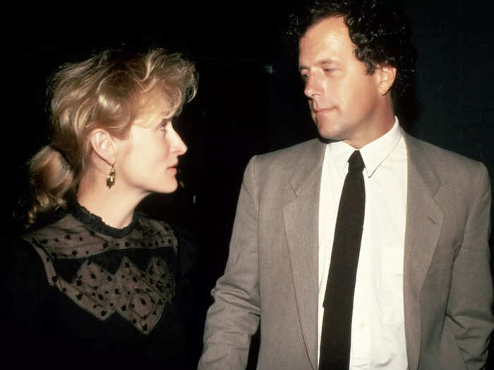 Streep moved in with Gummer before things turned romantic.