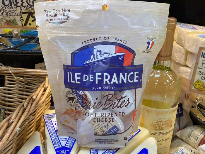 The Ile de France Brie bites bring me back to picnicking in Paris.