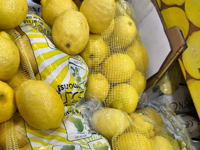 We always have plenty of lemons on hand.