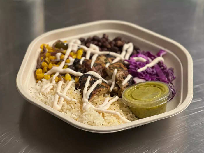 The chain is adding a Southwest chicken fajita plate with a new blend of veggies and a new grain.
