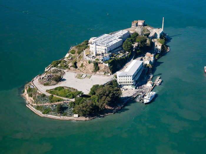 Today, Alcatraz is open to visitors every day except Thanksgiving, Christmas, and New Year