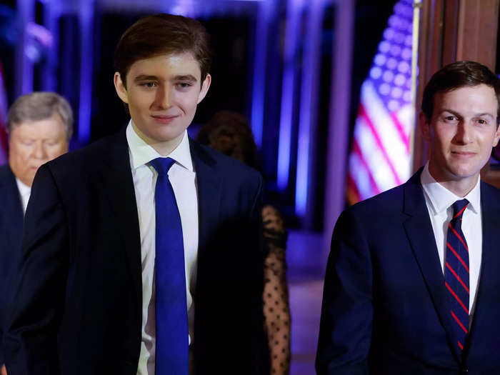 Barron Trump attended Trump