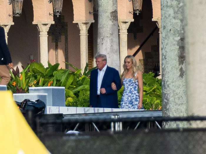 Tiffany Trump, who got married days before her father