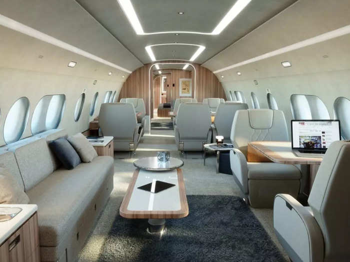 Similar to Boeing, Airbus has hundreds of pre-designed cabin combinations available for ACJ Two Twenty customers to select from.