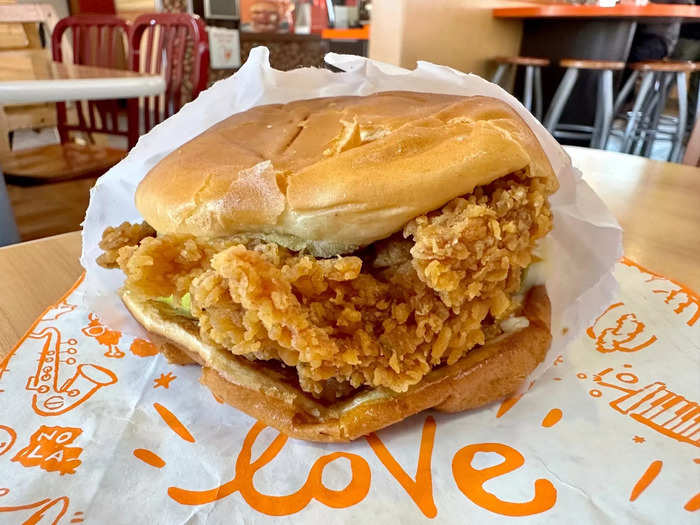 The Popeyes chicken sandwich is a work of culinary art. I can see why it launched the chicken sandwich wars of 2019.