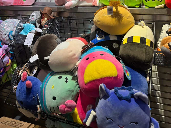 When I came across a bin filled with Squishmallows, the latest stuffed-animal craze, I remembered how I used to be afraid of entering Hot Topic back in the day.