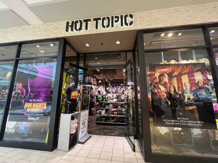 I decided to see what Hot Topic is like today, so I visited one of two locations in New York City.