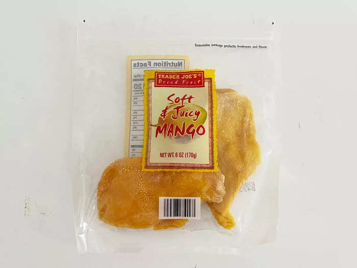 The soft and juicy mango is just so good.