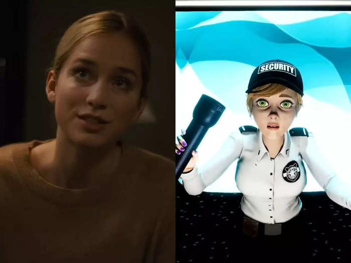 Elizabeth Lail plays a police officer called Vanessa.