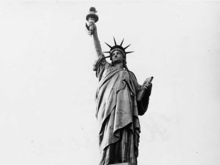 On October 28, 1886, the Statue of Liberty was erected on its pedestal 20 years after it was originally conceived.