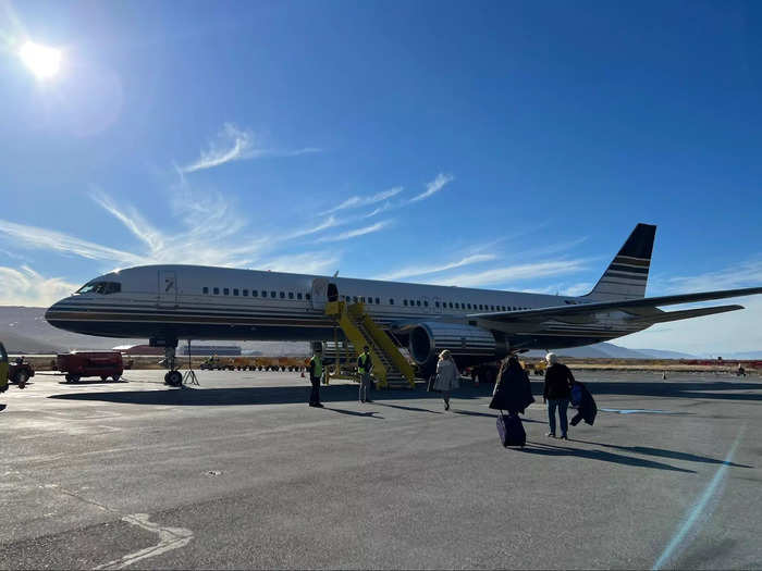 Seabourn chartered an aircraft to take passengers back to Iceland