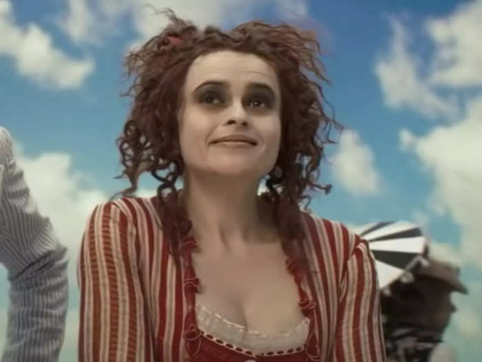 The actor played Mrs. Lovett in "Sweeney Todd: The Demon Barber of Fleet Street" (2007).