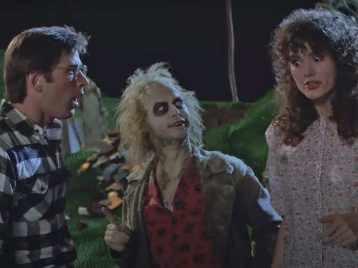 "Beetlejuice" (1988) has become a staple of the Halloween season.