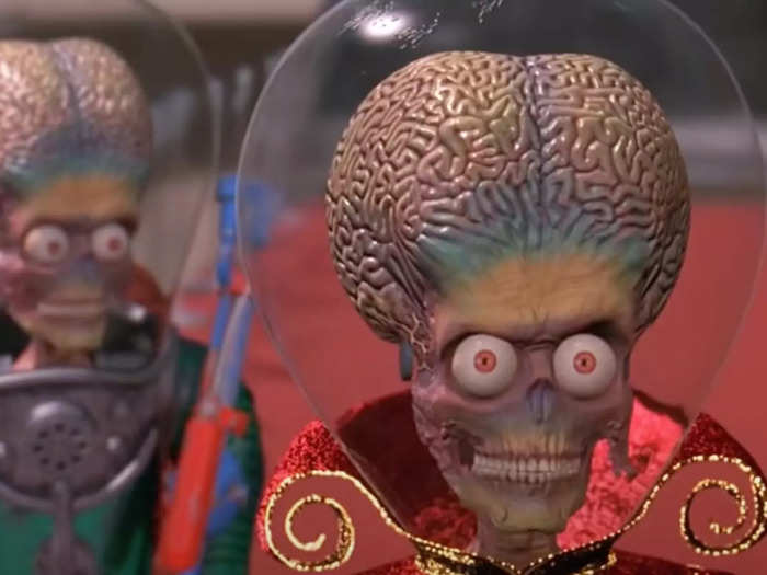 "Mars Attacks!" (1996) proved to be a cult classic for some reviewers.