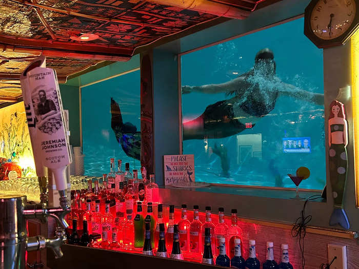 Grab a cocktail and meet mermaids at the Sip 